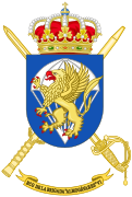 Escudo del Batallón del Cuartel General de la Brigada Paracaidista (BON CG BRIPAC)