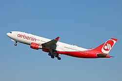 Airbus A330-200 der Air Berlin