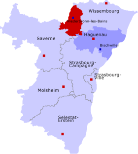 Canton de Niederbronn-les-Bains