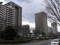 A street in Hikarigaoka, Nerima