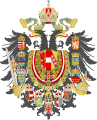Escudo del Imperio austrohúngaro (versión de 1867)