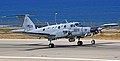 A Beechcraft King Air from 100 Squadron "Flying Camel", 2019 at Sde Dov Airport