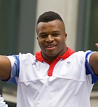 Lawrence Okoye belegte Platz zwölf