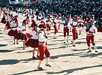 Danse folklorique, durant le carnaval de Oruro, en Bolivie.