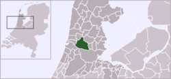 Location of Zaandam