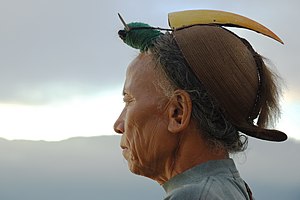 A Nishi tribesman, India