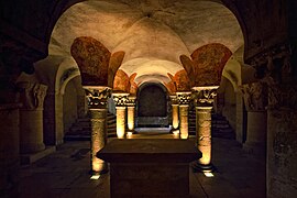 Crypt of Bayeux Cathedral, France