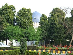 Vue de la mission diplomatique