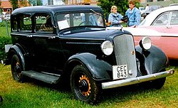 Plymouth Standard Modell PC Limousine 4 Türen (1933)