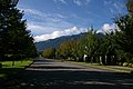 Die Si View-Umgebung mit dem Rattlesnake Ridge im Hintergrund