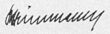 Signature de Gustav Heinemann