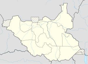 Tok is located in South Sudan