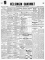 Image 31Front page of the Helsingin Sanomat (Helsinki Times) on July 7, 1904 (from Newspaper)