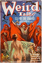 Weird Tales cover image for October 1936