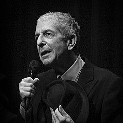 Leonard Cohen vuonna 2008