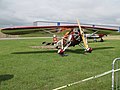 Morane-Saulnier MS.317 (HB-RAO) à l'aéroport de Lausanne-Blécherette