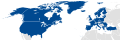 Mapa de membres de l'OTAN