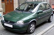 Opel Corsa tredørs (1997–2000)