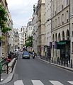 Vue générale de la rue depuis la rue Vaugirard.