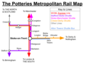 Image 43A diagram of local rail services in Stoke-on-Trent. (from Stoke-on-Trent)