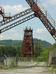 Cefn Coed Colliery, No. 1 Shaft Headframe