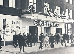 Vinterpalatset med "Cinerama" 1964