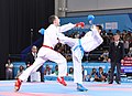 Image 27Bronze medal match at the 2018 Summer Youth Olympics in Buenos Aires, Argentina. (from Karate)