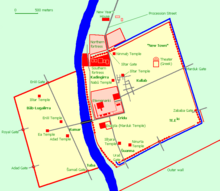 City plan of Babylon