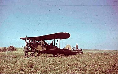 У-2 захоплений німецькими військами. Червень 1941. Україна