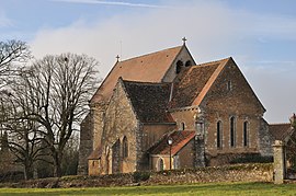 The Church of Saint-Georges, in Lys-Saint-Georges