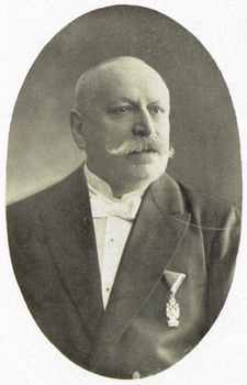 František Dvorský okolo roku 1900