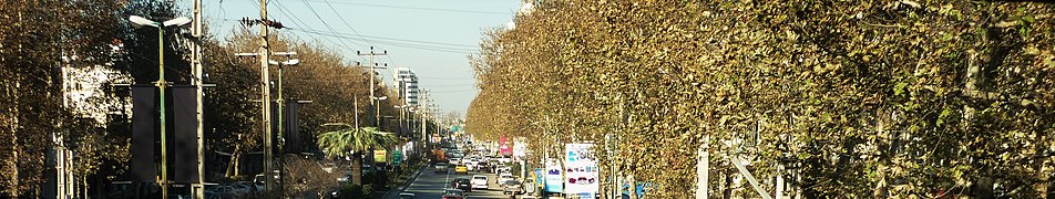 View of Haraz Street (Winter season)