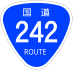 National Route 242 shield