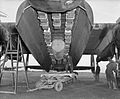 Britisk Lancaster fly forberedes til et tæppebombardement, Anden Verdenskrig