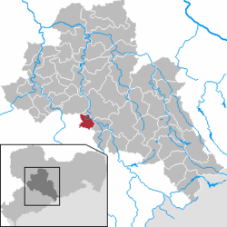 Niederwiesa – Mappa