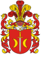 Variant of modern Ostoja coat of arms