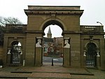 Lodges and Gateway to Park Crescent