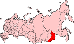 Oblast' di Čita – Localizzazione