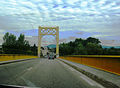 Le pont sur l'Ardèche de Saint-Didier-Sous-Aubenas en 2015.