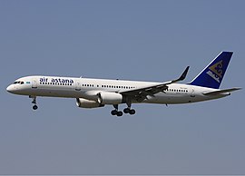 Air Astana әуекомпаниясының 757 ұшағы