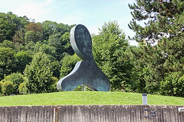 Schlüssel des Stundenschlägers, 1962, bronze