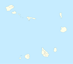 Ribeira Grande de Santiago ubicada en Cabo Verde