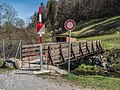 Holzbrücke auf dem Waffenplatz Zürich-Reppischtal bei Urdorf