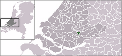 Location of Alblasserdam