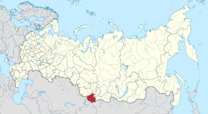 Location of Altai Republic