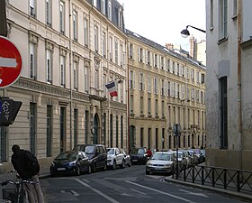 Aspect typique de cette rue (nos 20, 20 bis et 22).