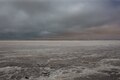 Panoramic view of the salt flats of Walvis Bay