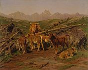 『仔牛たち』(1879)