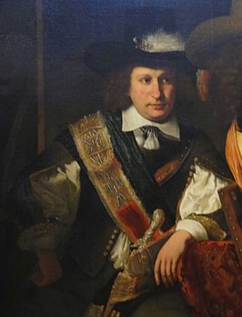 Govert Suijsafgebeeld op een schuttersstuk van Ferdinand Bol in 1653