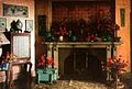 Living Room Fireplace, 1917.